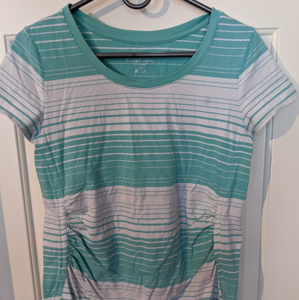 Maternity striped t-shirt
